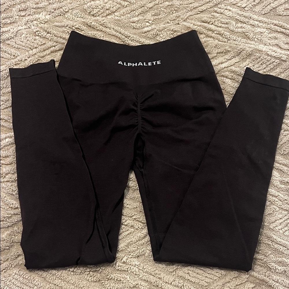 Alphalete Amplify Brown Leggings